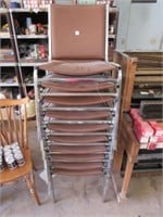 10 - STACKABLE CHAIRS