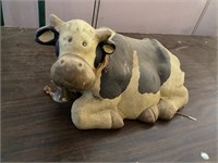 10” decorative cow indoor outdoor