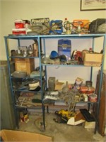 SHOP SHELVING AND  CONTENTS