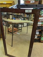 Wood Framed Mirror (20x36)