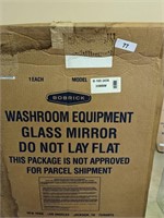 Washroom Equipment Glass Mirror (36x24)