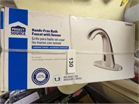 Project Source Hands Free Bath Faucet with Sensor