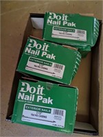 (3) Boxes Exterior Nails