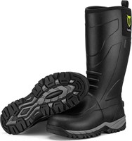 Size 8 TIDEWE Waterproof Rubber Boots for Men