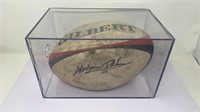 Autographed Gilbert Rugby Football