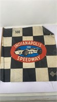 Vintage Indianapolis 500 Speedway Checkered Flag