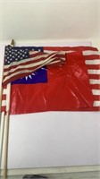 USA Flag & Taiwan Flag