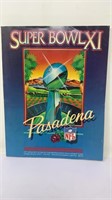 Super Bowl Xl 1977 Pasadena Official Program