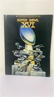 Super Bowl XVI 1982 Pontiac Program