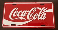 Coca Cola License Plate