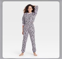 ($29)Women's Size XS Leopard Lounge Jogger Pants
