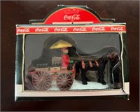 Coca Cola Town Square Collection-Horse Drawn Wagon