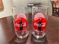 Coca Cola- 2 Glass Set