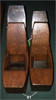 Two OHIO TOOL No. 3 wooden smooth planes