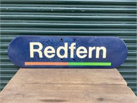 Redfern Fibreglass Station Sign
