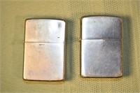1964 & 1965 Zippo lighters; as is