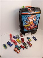 VNTGE HOTWHEELS CAR CARRYING CASE WITH 100 CARS