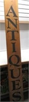 6' X 9" ANTIQUE OAK SIGN WELL MADE, NO SHIPPING
