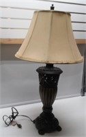 34"H OCCASIONAL TABLE LAMP W/SHADE , NO SHIPPING