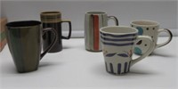 5 DIFFERENT MUGS VERY NICE CON. NO CHIPS
