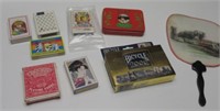 LOT OF 8 PLAYING CARD SETS-1 DETROIT ZOO TRAIN