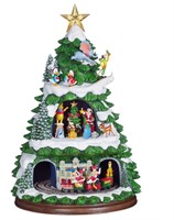 Disney Animated Christmas Tree with Music