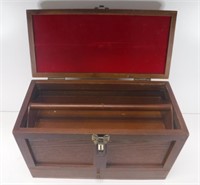 Wooden Jewelry storage box with drawer