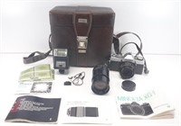 Minolta XG-1 Camera Lenses original Leather  case