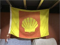 Original Shell Flag Kembla Grange Raceway 1960's