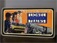 Lionel Electric Train Sign