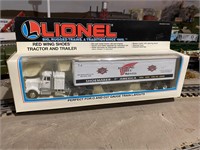 Lionel Red Wing Shoes Tractor and Trailer