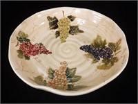 "Cabernet" Hand Painted Decorative Serving Tray