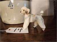 JAPAN Poodle Porcelain Figurine