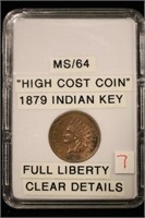 1879 INDIAN HEAD PENNY MS-64