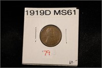 1919D LINCOLN CENT