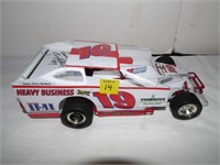 Autographed Plastic Kenny Brightbill Modified car