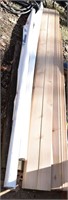 Collection of cedar clapboard siding and 2 partial