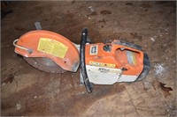 Stihl TS 400 concrete saw; as is