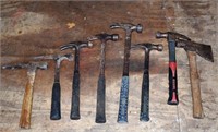 8 Estwing and other hammers; as is