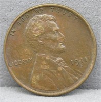 1911-S Lincoln Cent.