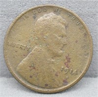 1914-S Lincoln Cent.