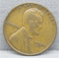 1924-D Lincoln Cent.