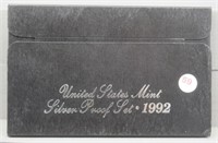 1992 U.S. Mint Silver Proof Set.