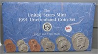 1991-P&D U.S. Mint Set.