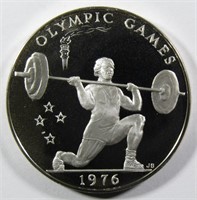 1976 SAMOA $1  SILVER PROOF COIN
