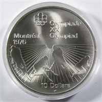 1976 CANADA STERLING SILVER $10 COIN