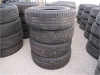 4 Michelin LTX M/S2 Tires LT245/75R17