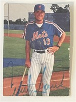 New York Mets Clint Hurdle signed photo