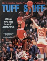 Tuff Stuff Magazine February 1991 Michael Jordan