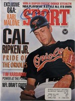 Cal Ripken Jr. Orioles signed 1992 Sport Magazine
